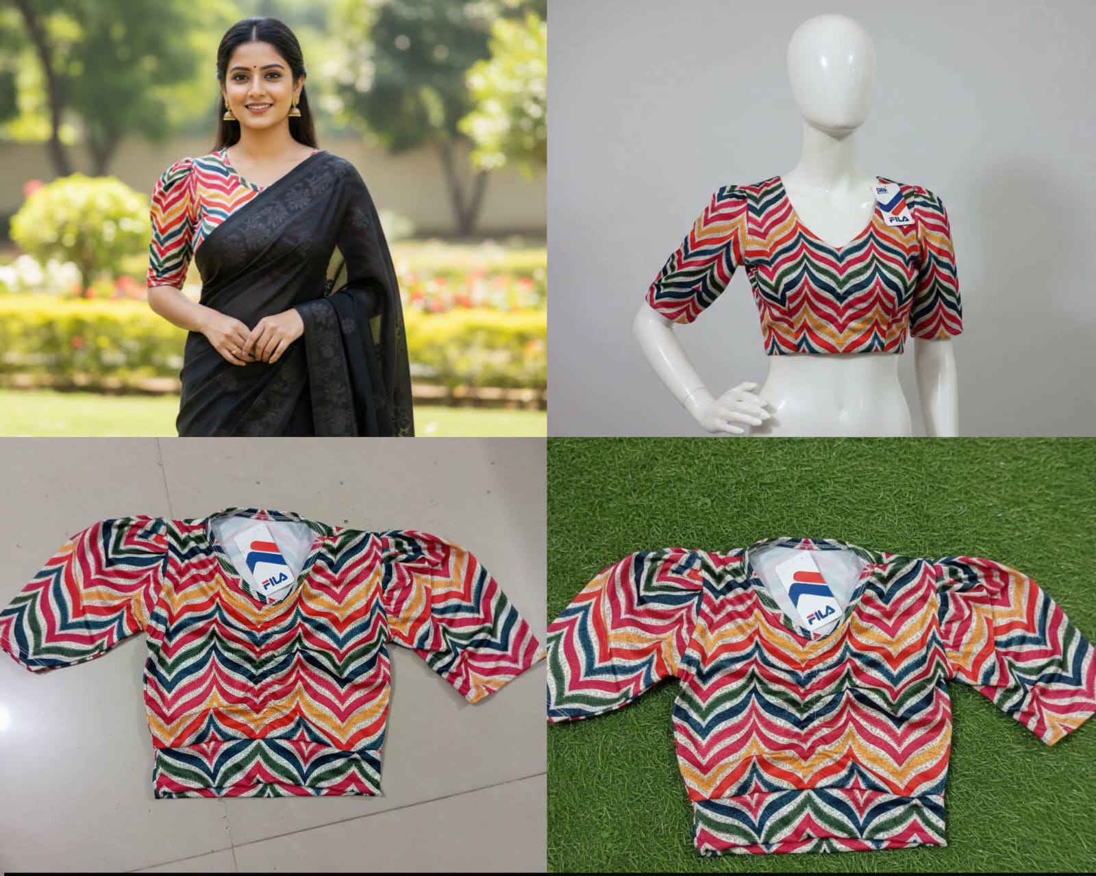 Stylish Printed Blouse for Women