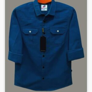 Fashionable casual shirt for men(pettrol)