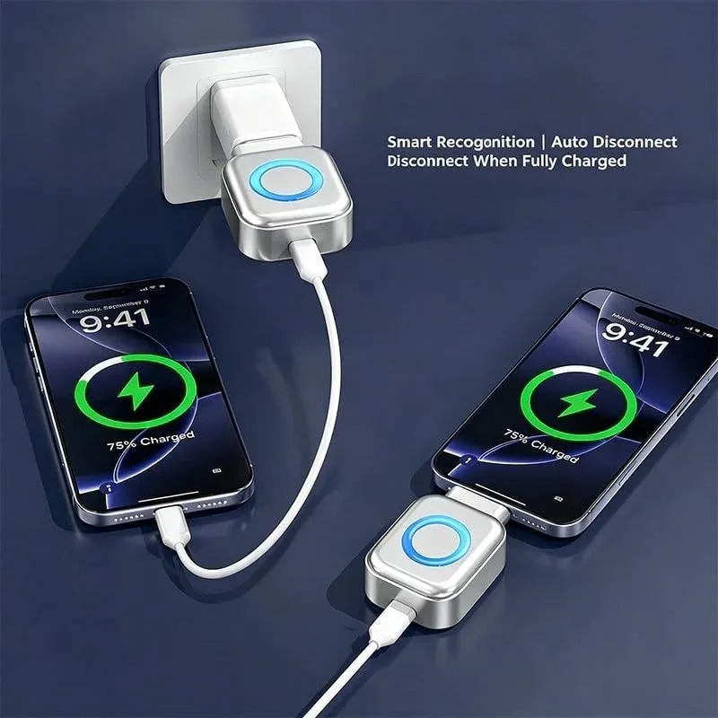 X01 Full Charge Separator – Type-C Auto Power Cut-Off Charging Protector with Mechanical Pop-Out Feature & Fast Charging Support - Image 3